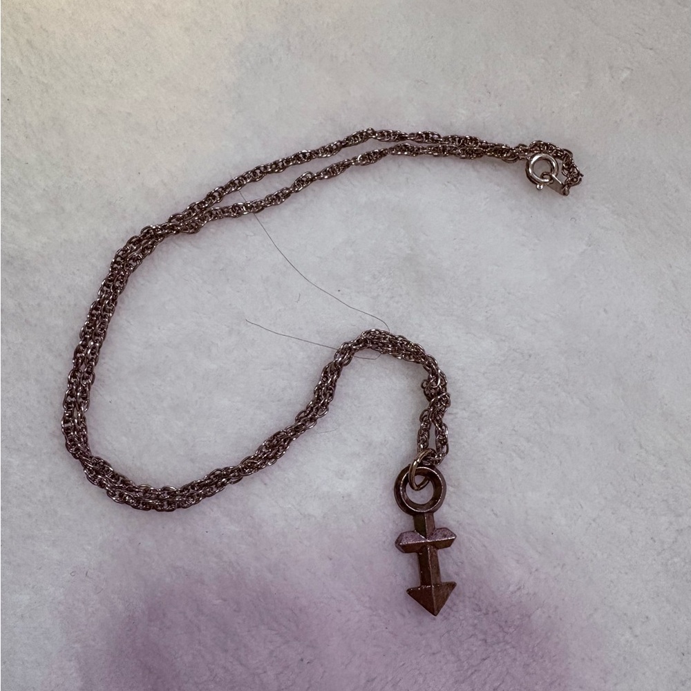Anchor Pendant Necklace